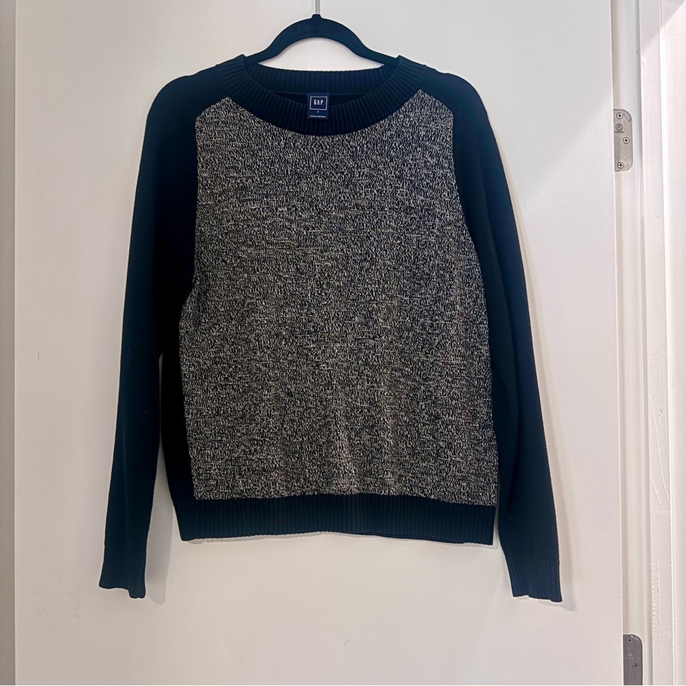 Gap Colorblock Crewneck Sweater GUC
